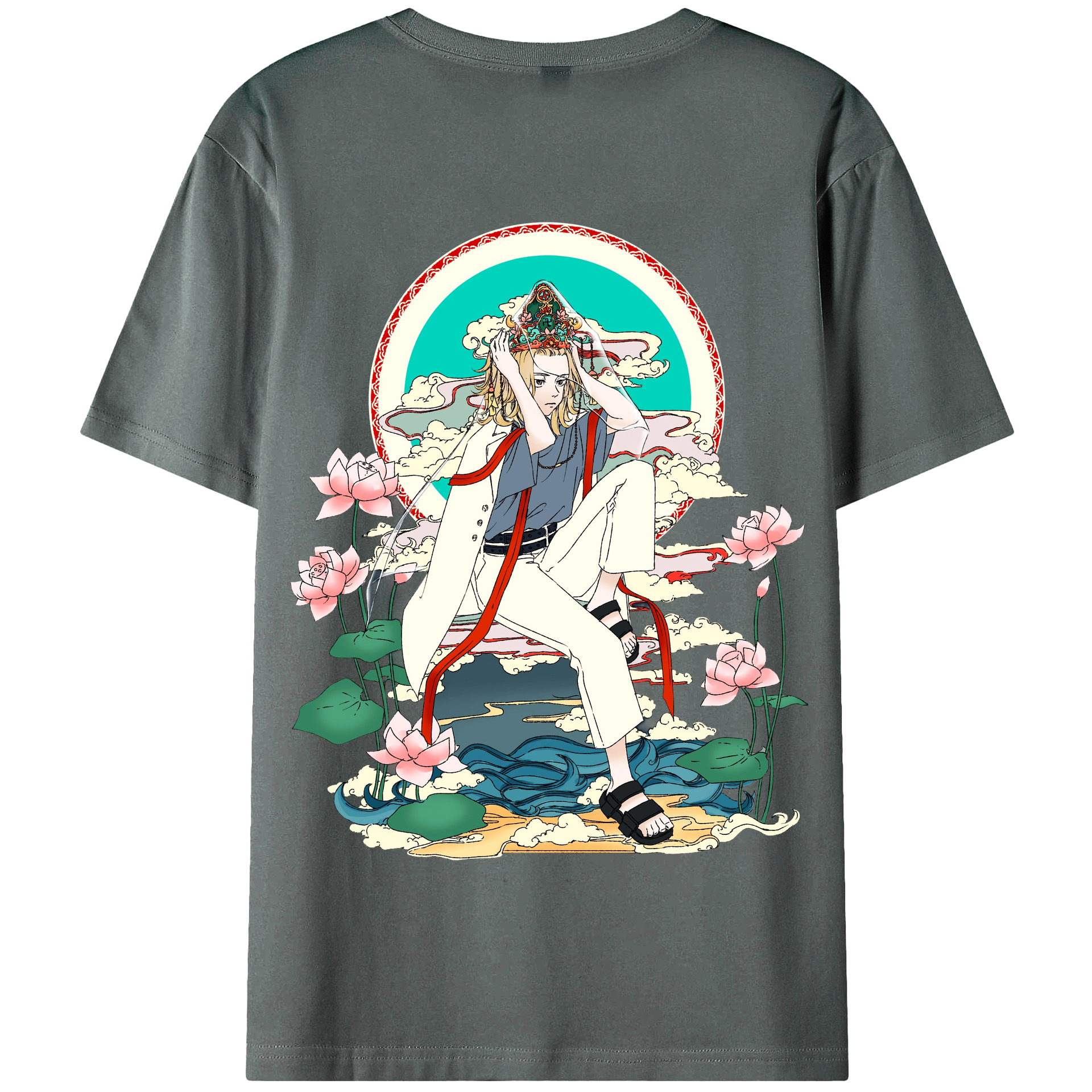 （画像用） 東京リベンジャーズ Tokyo Revengers 綿100％半袖Tシャツ（背面プリント）